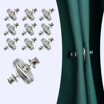 MAGNESY DO ZASŁON OBciążniki MAGNESY 10 PAR