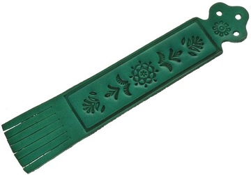 Кожаная закладка RED из натуральной кожи.