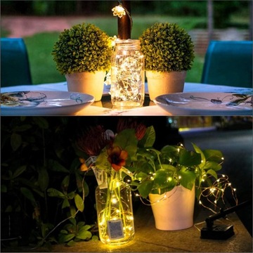СОЛНЕЧНАЯ САДОВАЯ ГИРЛАНДИЯ 200 LED HEAT 22м