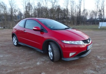 Honda Civic VIII Coupe 1.8 i 16V 140KM 2008 Honda Civic 1.8ben,s-type,klima,oplacony 1.8 Benzyna 140KM, zdjęcie 1