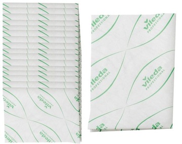 Салфетка впитывающая r-MicronSolo зеленая Vileda Professional 30х40см 100 шт.