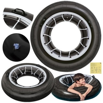 БОЛЬШОЕ КОЛЕСО ДЛЯ ПЛАВАНИЯ Bestway 36102 диаметр 119 см ШИНА XXL