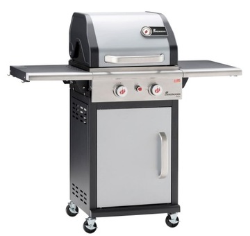Grill gazowy wózek TRITON PTS 2.0 srebrny Landmann - 12901
