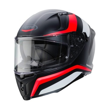 KASK CABERG AVALON BLAST MATT BLACK/RED rozmiar M