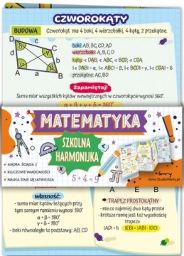 489183 дошка шпаргалка гармошка математика трикутники чотирикутники