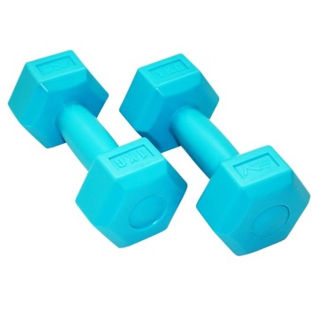 НАБОР ГАНТЕЛ 2Х1 КГ 2 КГ SPORTVIDA БИТУМНЫЕ ТУМАНЫ