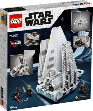 LEGO STAR WARS 75302 Шаттл «ИМПЕРАТОР ДАРТ ВЕЙДЕР»