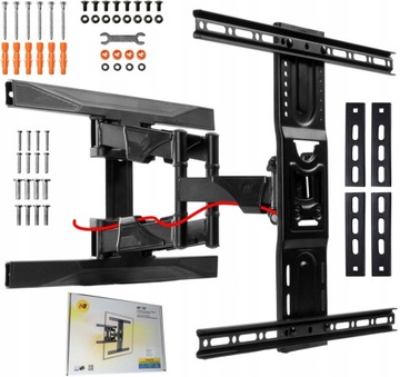 КРЕПЛЕНИЕ ДЛЯ ТЕЛЕВИЗОРА 40–75 ДЮЙМОВ УНИВЕРСАЛЬНЫЙ ПОВОРОТНЫЙ НАСТЕННЫЙ НАБОР ПРОЧНЫЙ