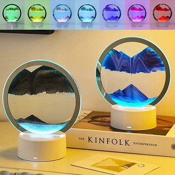 Динамическое песочное движущееся изображение LED 3D Sand Art