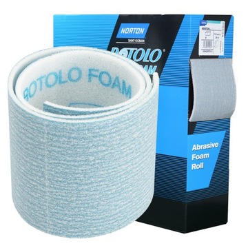 NORTON papier ścierny gąbka listek ROTOLOFOAM P400
