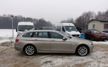 BMW Seria 5 F10-F11 Touring 530d 258KM 2011 BMW Seria 5 530d xDrive Bogate wyposazenie Serwisowany w ASO BMW Uszkodzon, zdjęcie 3