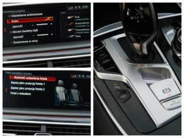 BMW Seria 7 G11-G12 Sedan 750i 450KM 2018 BMW 750LXi M-Pakiet Wentyle Dociąg AMasaż HUD Solar Wydech M 4xKlima Alpine, zdjęcie 19