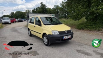 Fiat Panda II Hatchback 5d 1.1 MPI 54KM 2009 Fiat Panda 1.1 benz 2 letnia Instalacja LPG- Butla w kole wspomaganie kie