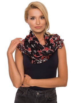 CHUSTA damska APASZKA szal BANDANA w kwiaty