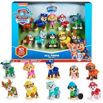 Zestaw figurek Psi Patrol Spin Master 10 szt. 6065255
