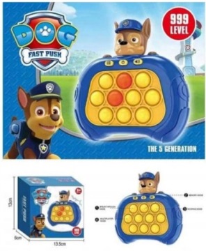 ЭЛЕКТРИЧЕСКАЯ АНТИСТРЕССОВАЯ ИГРА PAP IT POPIT PAW PATROL SKILL ИГРА