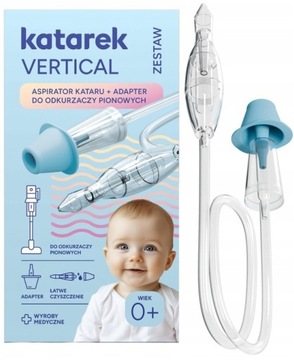 KATAREK VERTICAL ZESTAW ASPIRATOR DO ODKURZACZY PIONOWYCH + ADAPTER