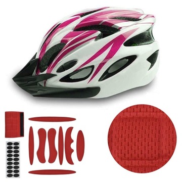 54 шт., сменный набор подкладок для универсального велосипедного шлема