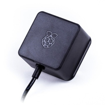Блок питания USB C 5,1В/3А для Raspberry Pi 4 - черный