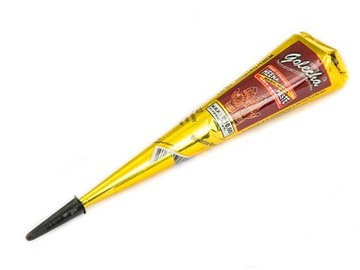 GOLECHA Henna do Tatuażu Czerwono-BRĄZOWA 25g Marron bez PPD Oryginalna