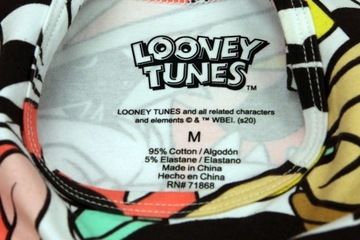 $34 Looney Tunes Zwariowane Melodie Sukienka r. M