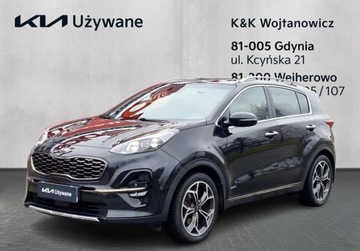 Kia Sportage IV SUV Facelifting 1.6 T-GDI 177KM 2019 Kia Sportage T-GDI 177KM Aut. 4WD, GT Line TEC, AEB, PRE, salon PL, Gwara