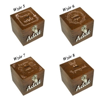 ДЕРЕВЯННАЯ копилка ПОДАРОК ​​ДЕТЯМ XXL ОРЕХ