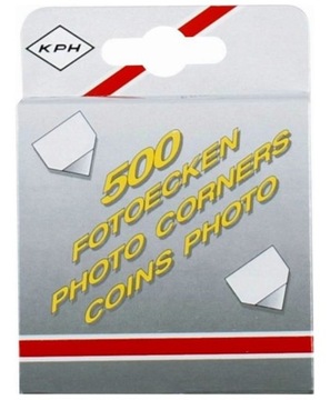 przylepce kph 500szt. do zdjęć podklejki rożki