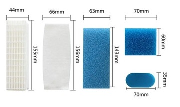 Zestaw filtrów do THOMAS Genius Twin TT T2 T1 ORCA