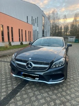 Mercedes CLS W218 Shooting Brake Facelifting 400 333KM 2015 Mercedes CLS 400 333KM 4Matic 7G-TRONIC 2015r Stan bardzo dobry, zdjęcie 1