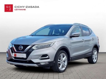 Nissan Qashqai II Crossover Facelifting 1.3DIG-T 140KM 2019 Nissan Qashqai Nissan Qashqai 1.3 TIG-T 140KM Serwis ASO Salon PL FV-m