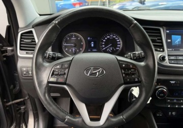 Hyundai Tucson III SUV 1.7 CRDi 141KM 2017 Hyundai Tucson 1.7 blue CRDI AUTOMAT bezwypadkowy GWARANCJA perfekcyjny, zdjęcie 12