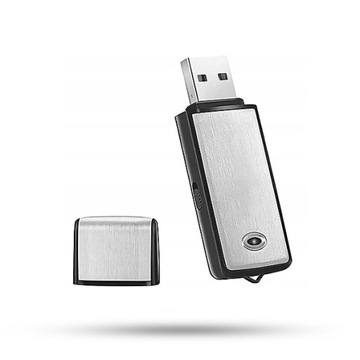 MINI DYKTAFON SZPIEGOWSKI PODSŁUCH PENDRIVE 16GB
