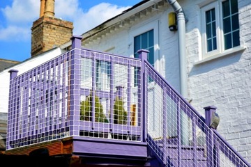 УСИЛЕННАЯ СЕТКА БЕЗОПАСНОСТИ ДЛЯ ПРИЦЕПОВ И КОНТЕЙНЕРОВ 150 см x 270 см