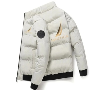 Теплый пуховик Мужская зимняя куртка на молнии NAUTICA теплая