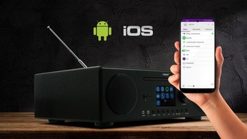 Интернет-радио Ferguson REGENT i450s, черный — WIFI/DAB+/FM/CD/BT/Spotify