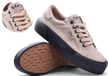 Buty Damskie Lee Cooper Sportowe Trampki na platformie Sneakersy 2721 r.38