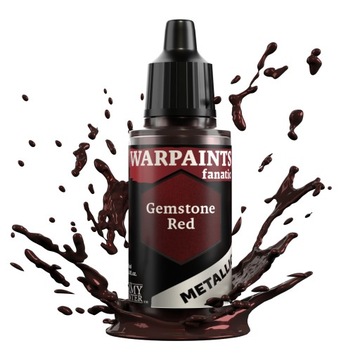 The Army Painter: Warpaints - Fanatic - Metallic - Gemstone Red NEW