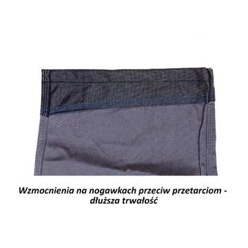 Spodnie robocze LEBER&HOLLMAN mocne CORDURA