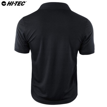 Koszulka polo męska HI-TEC SITE T-shirt polówka termoaktywna sportowa XXL
