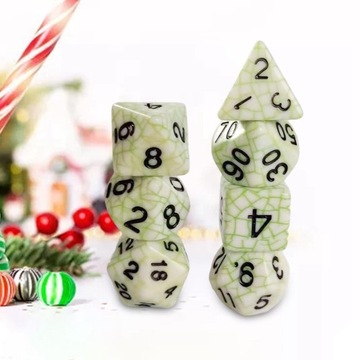 7 акриловых многостенных многосторонних наборов