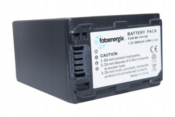 Батарея батареи для Sony NP-FH100 NP-FH70 NP-FH50 3900MAH + заказать аккумулятор