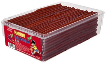 HARIBO ŻELKI WIŚNIOWE KABLE 150SZT 1125g