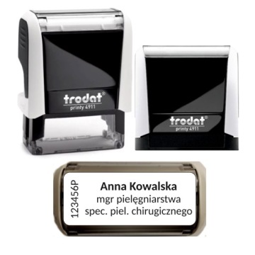 Trodat Printy 4911 15-цветный штамп для маленьких медсестер.