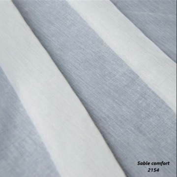 Образцы однотонных белых шторных тканей