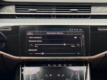 Audi A8 D5 Sedan Plug-In Facelifting 3.0 60 TFSIe 462KM 2023 Audi A8 Kamery 360,Wentylacja,Masaze,Head up 3.0 Hybryda Plug-in 462KM, zdjęcie 27