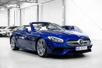 Mercedes SL R231 Roadster Facelifting 4.7 500 456KM 2018 Mercedes SL 500 V8. Salon PL. Bezwypadek. 1 wł., zdjęcie 1