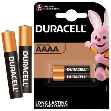 Алкалиновая батарейка ULTRA AAAA 1,5 В Duracell, 2 шт.