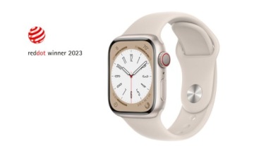Умные часы APPLE Watch 8 45 мм Moonlight