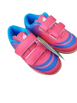 HALÓWKI adidasy rzepy FANCO BLUE niebieskie RED czerwone 26